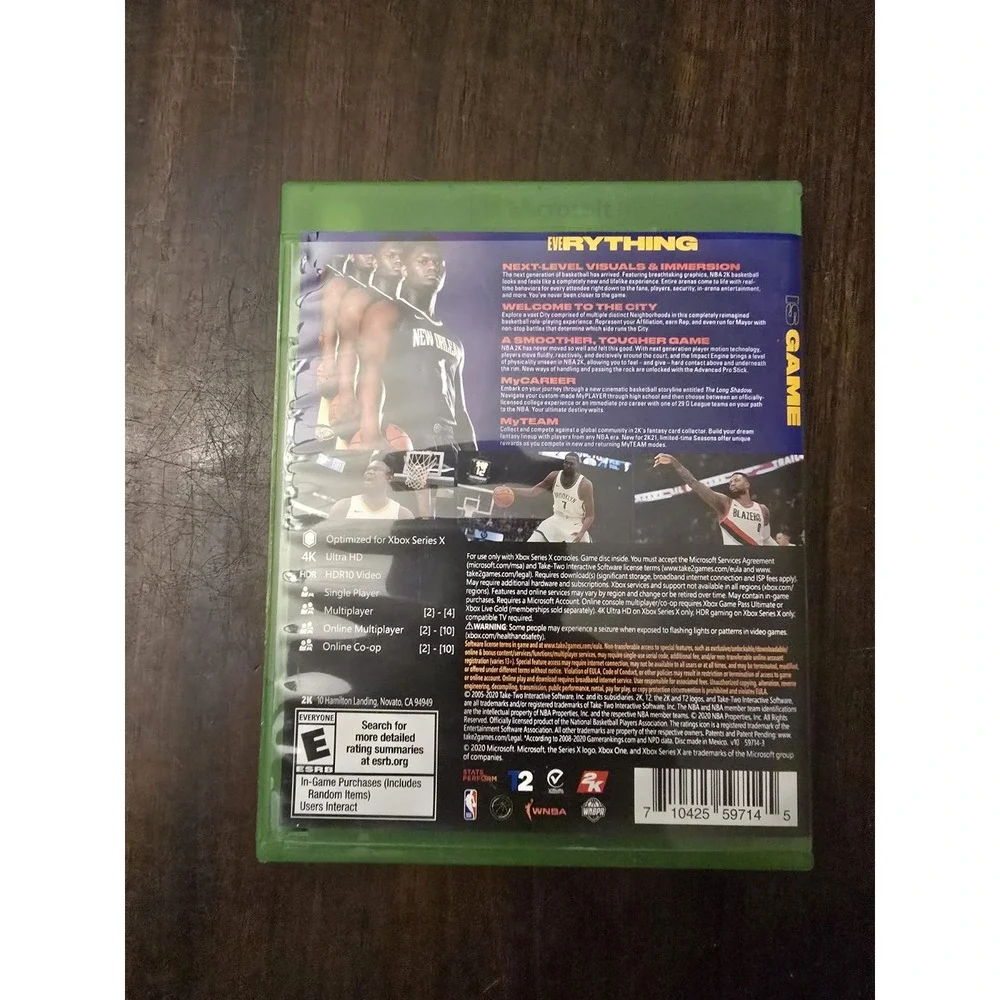 NBA 2K21‎ Zion Williamson Edition - Microsoft Xbox One